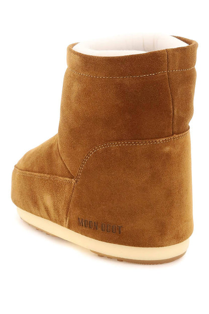 MOON BOOT icon low suede snow boots