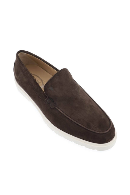 TOD'S suede loafers