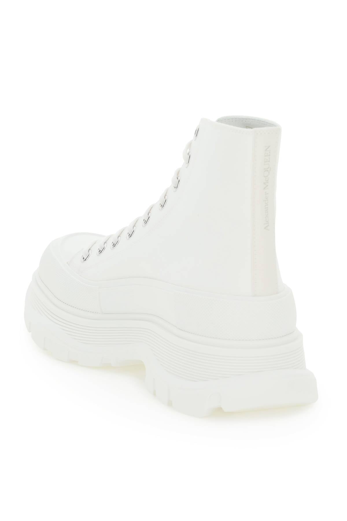 ALEXANDER MCQUEEN tread sleek high-top snekaers