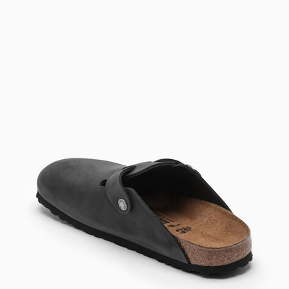 Birkenstock Black Boston Bold Slipper