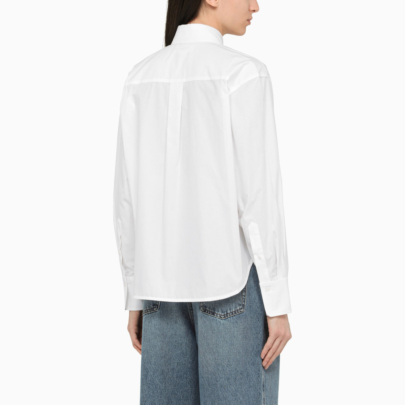 Victoria Beckham White Cotton Shirt