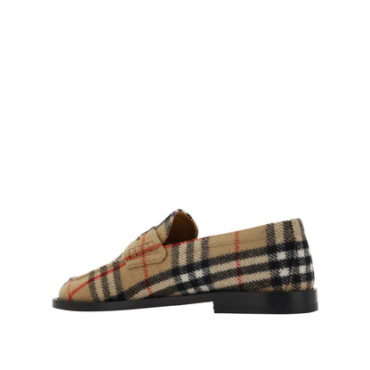 Burberry Hackney Wool Loafers