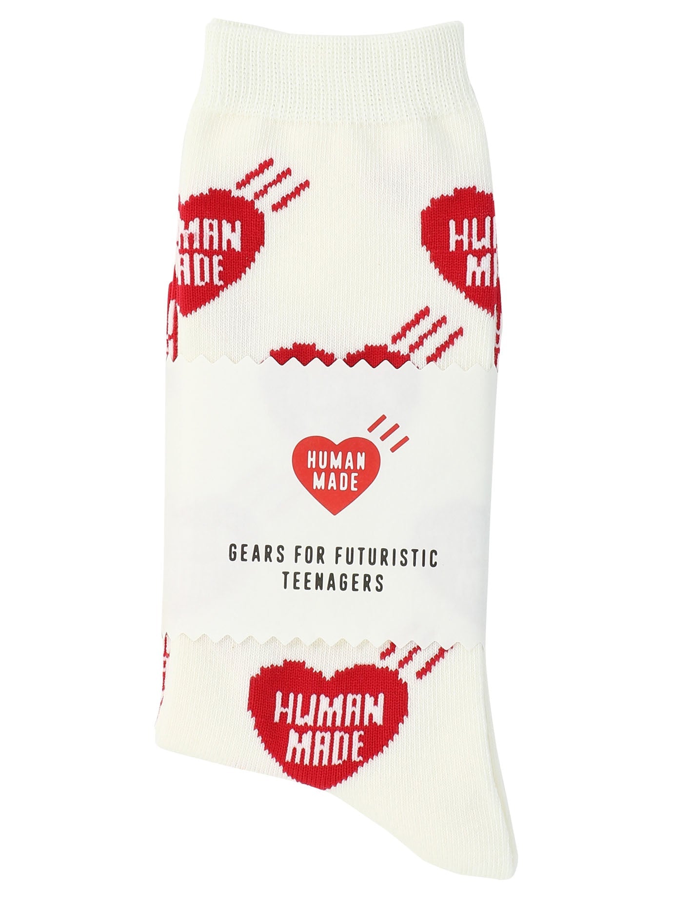 Human Made Heart Pattern Socks