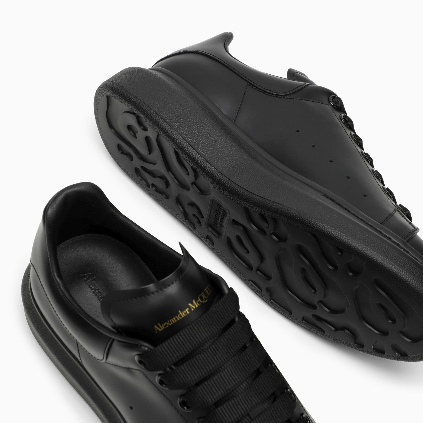 Alexander Mc Queen Black Oversized Sneakers