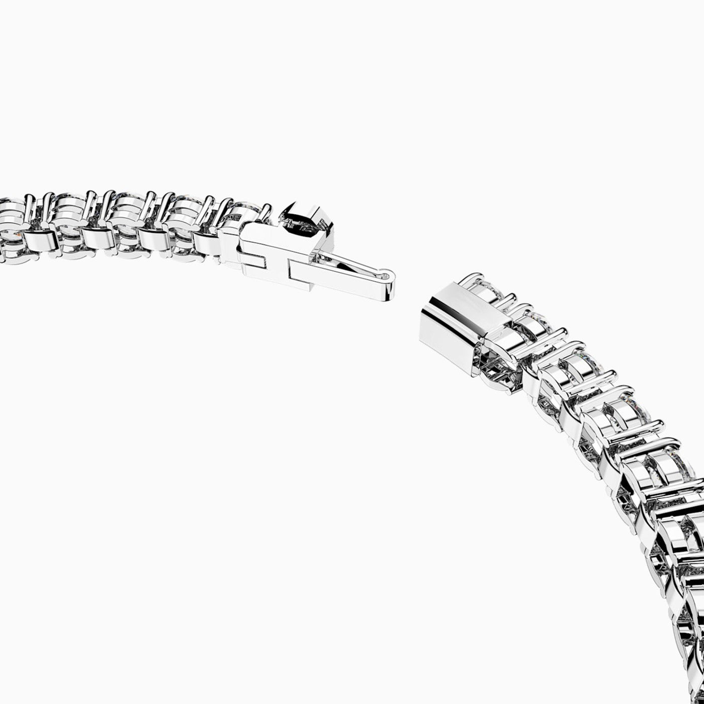 Swarovski White Matrix Tennis Bracelet