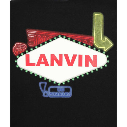 Lanvin Printed Hooded Sweatshirt