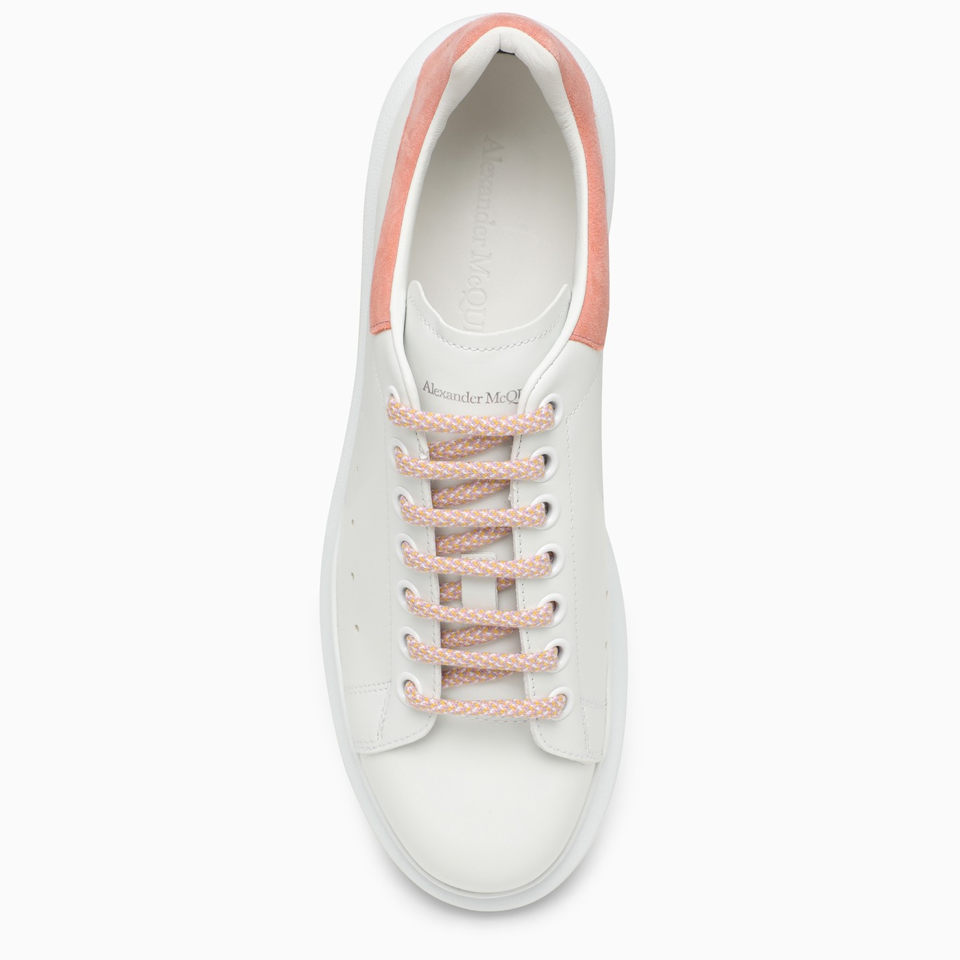 Alexander Mc Queen White And Clay Oversize Sneaker