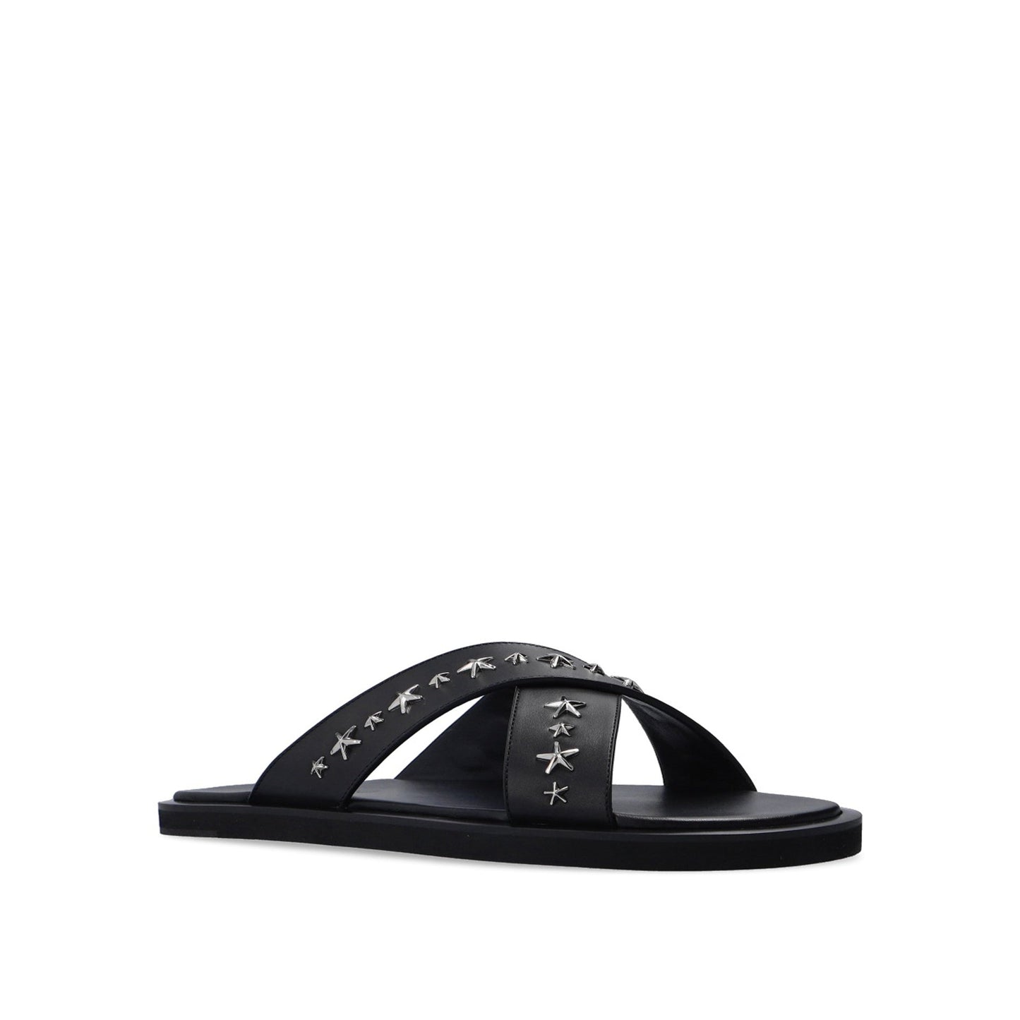 Jimmy Choo Palmo Leather Sandals