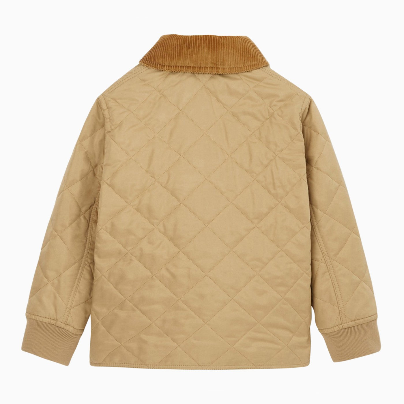 Burberry Beige Diamond Quilted Jacket