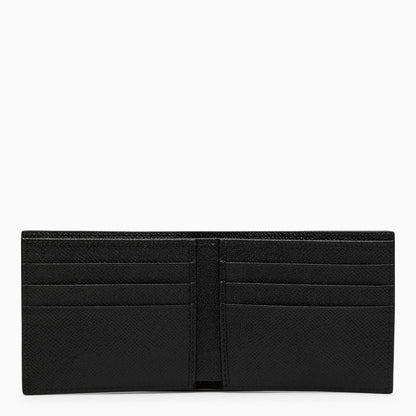 Dolce&Gabbana Black Leather Wallet With Logo