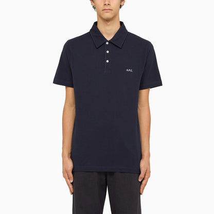 A.P.C. Classic Blue Navy Polo Shirt