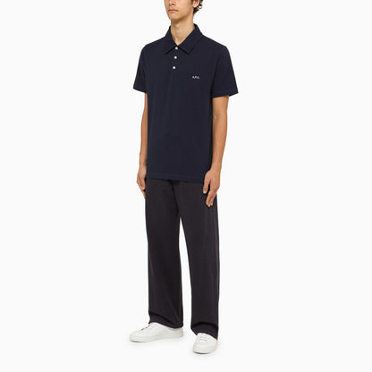 A.P.C. Classic Blue Navy Polo Shirt