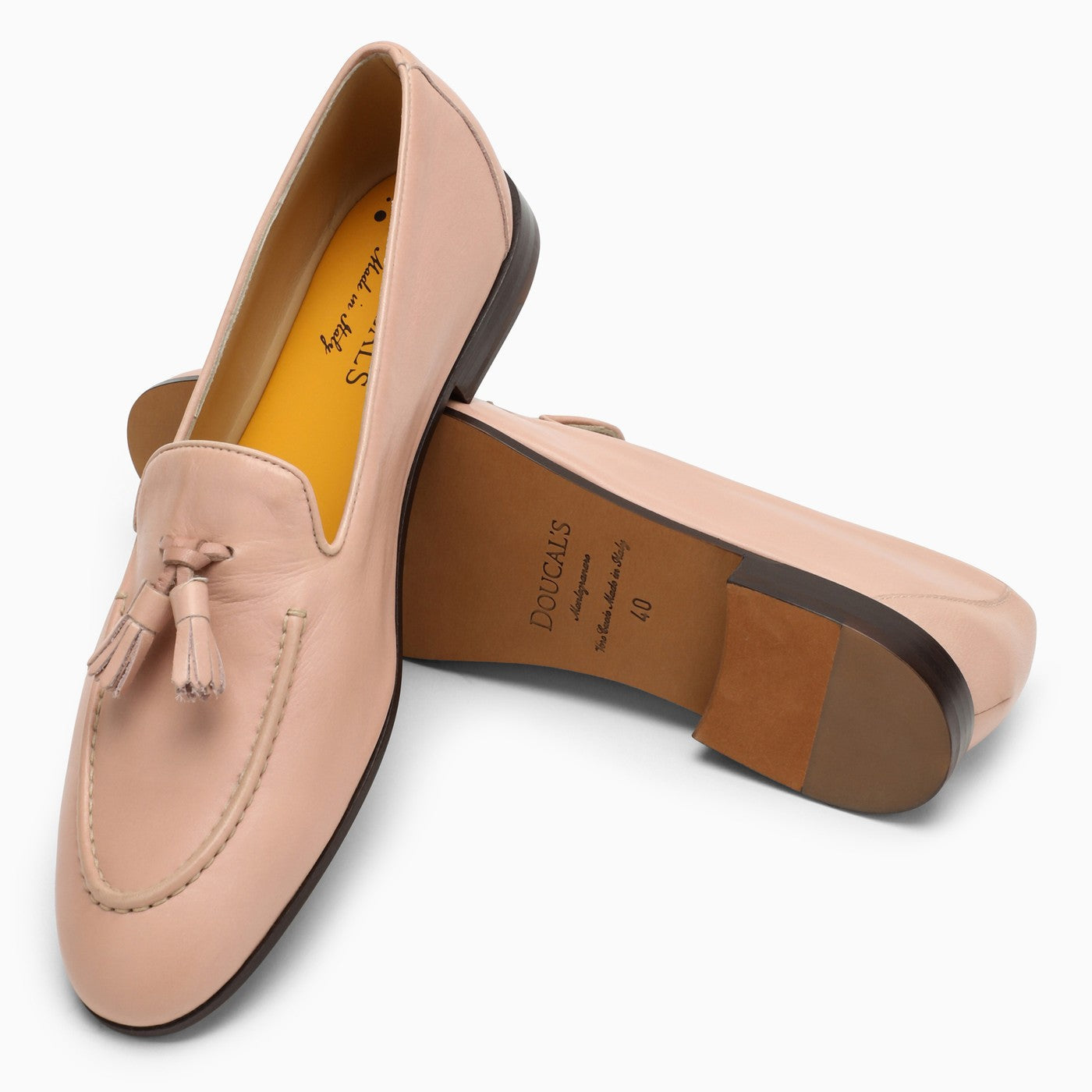 Doucal's Powder Loafers With Tassels