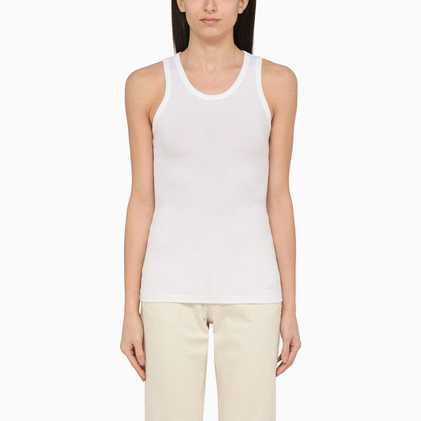 Calvin Klein White Modal Tank Top