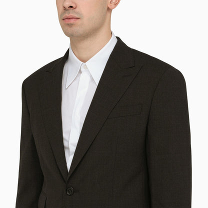 Dsquared2 Dark Grey Single Breasted Wool Suit