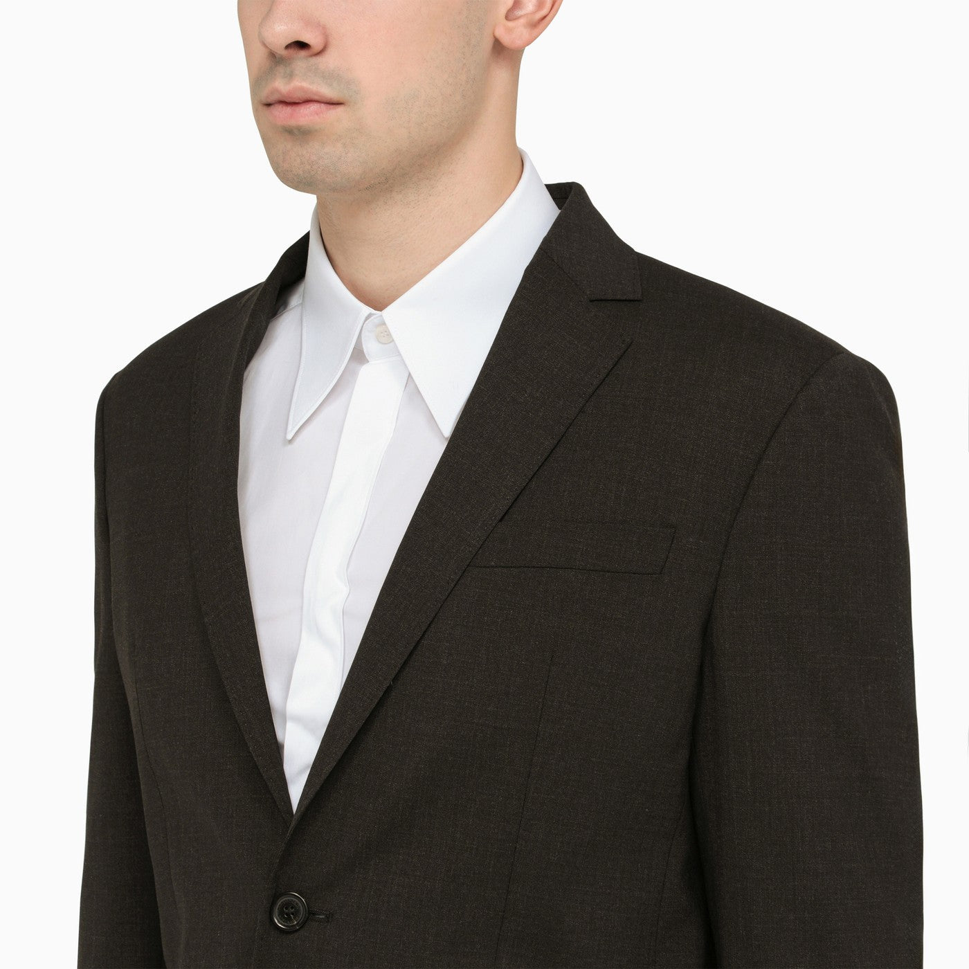 Dsquared2 Dark Grey Single Breasted Wool Suit