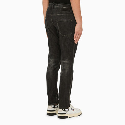 Dsquared2 Black Regular Denim Jeans