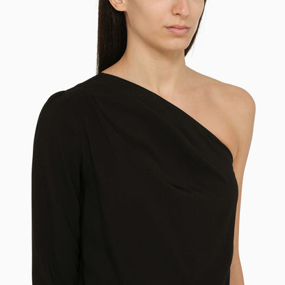 Dsquared2 Short Black One Shoulder Dress