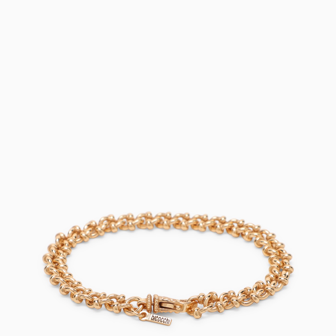 Emanuele Bicocchi Essential Knots Bracelet In 925 Gold Plated Silver