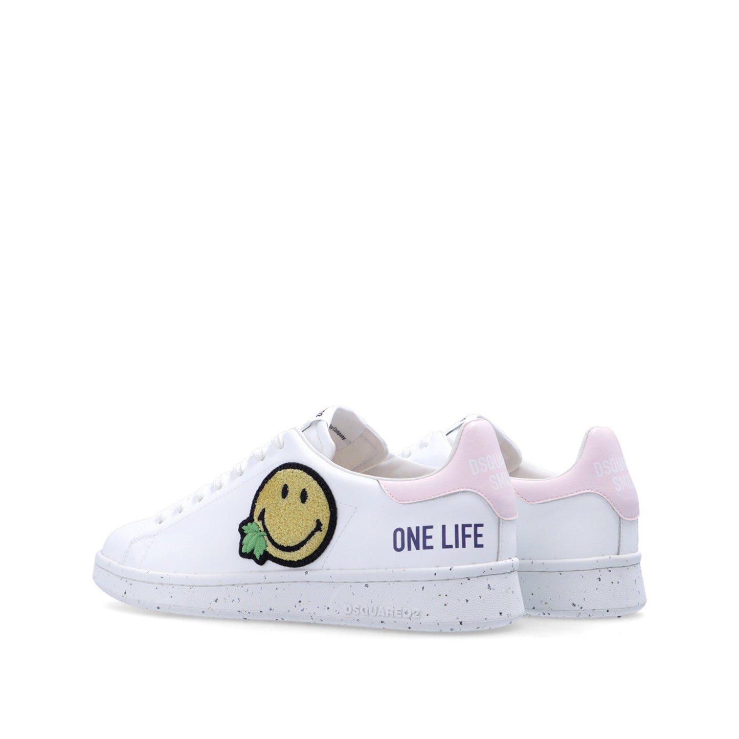 Dsquared2 Smiley Leather Sneakers