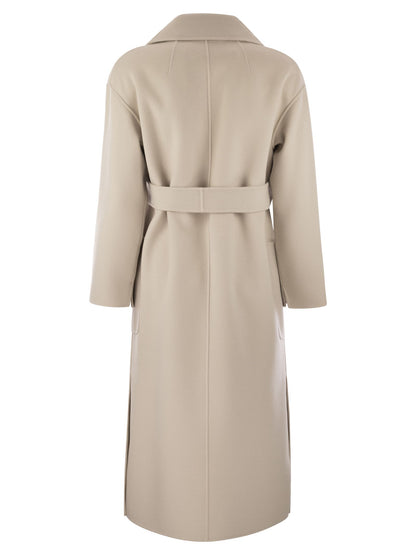 S Max Mara Nina Long Wool Coat