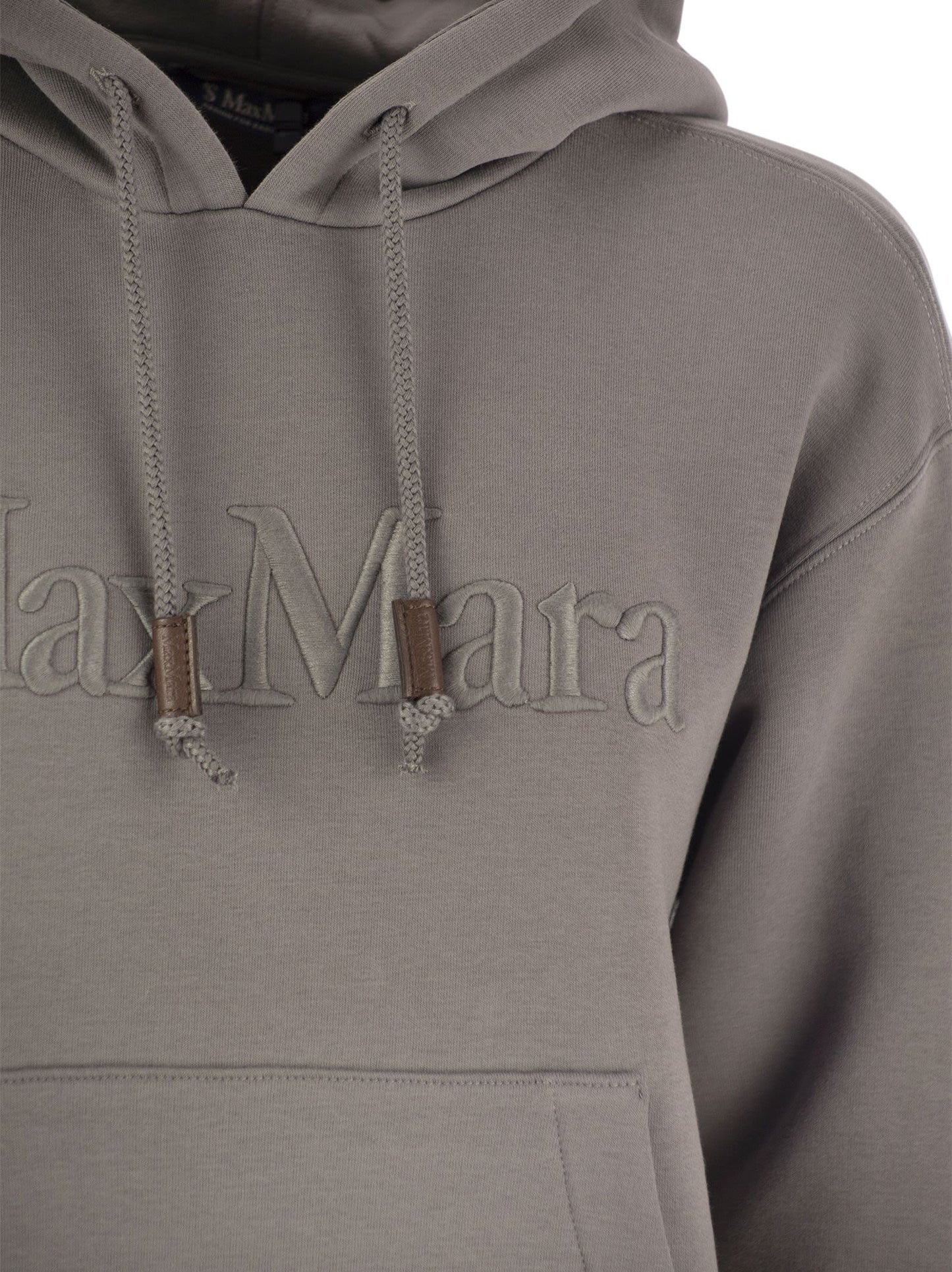 S Max Mara Agre Jersey Sweatshirt With Embroidery