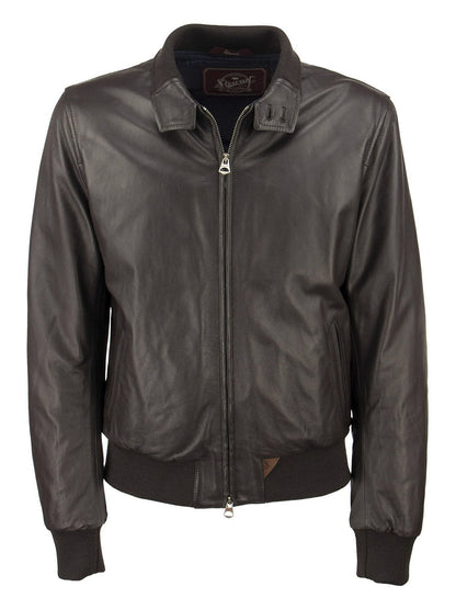 Stewart Nuvola Etere Drowne Slim Genuine Lambskin Jacket