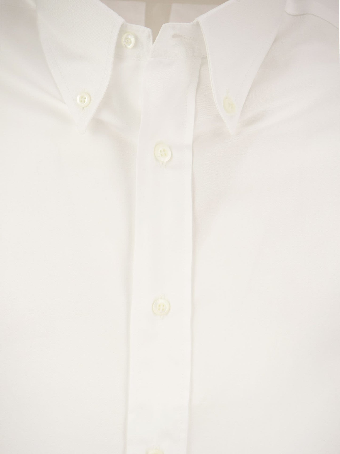 Brunello Cucinelli Slim Fit Twill Shirt Button Down