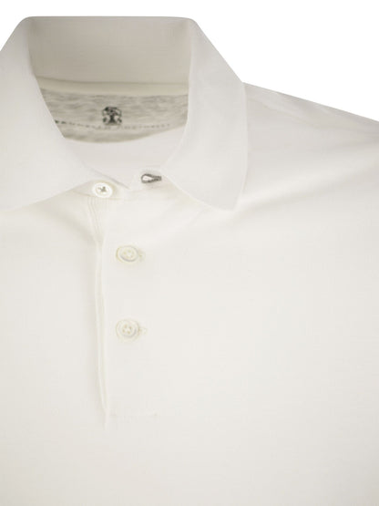 Brunello Cucinelli Cotton Jersey Polo Shirt