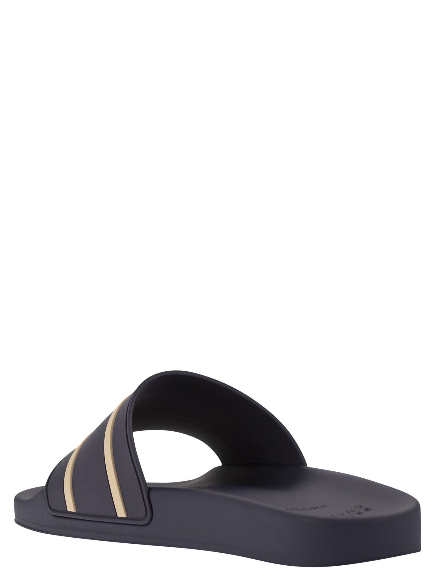 Brunello Cucinelli Striped Rubber Sandals