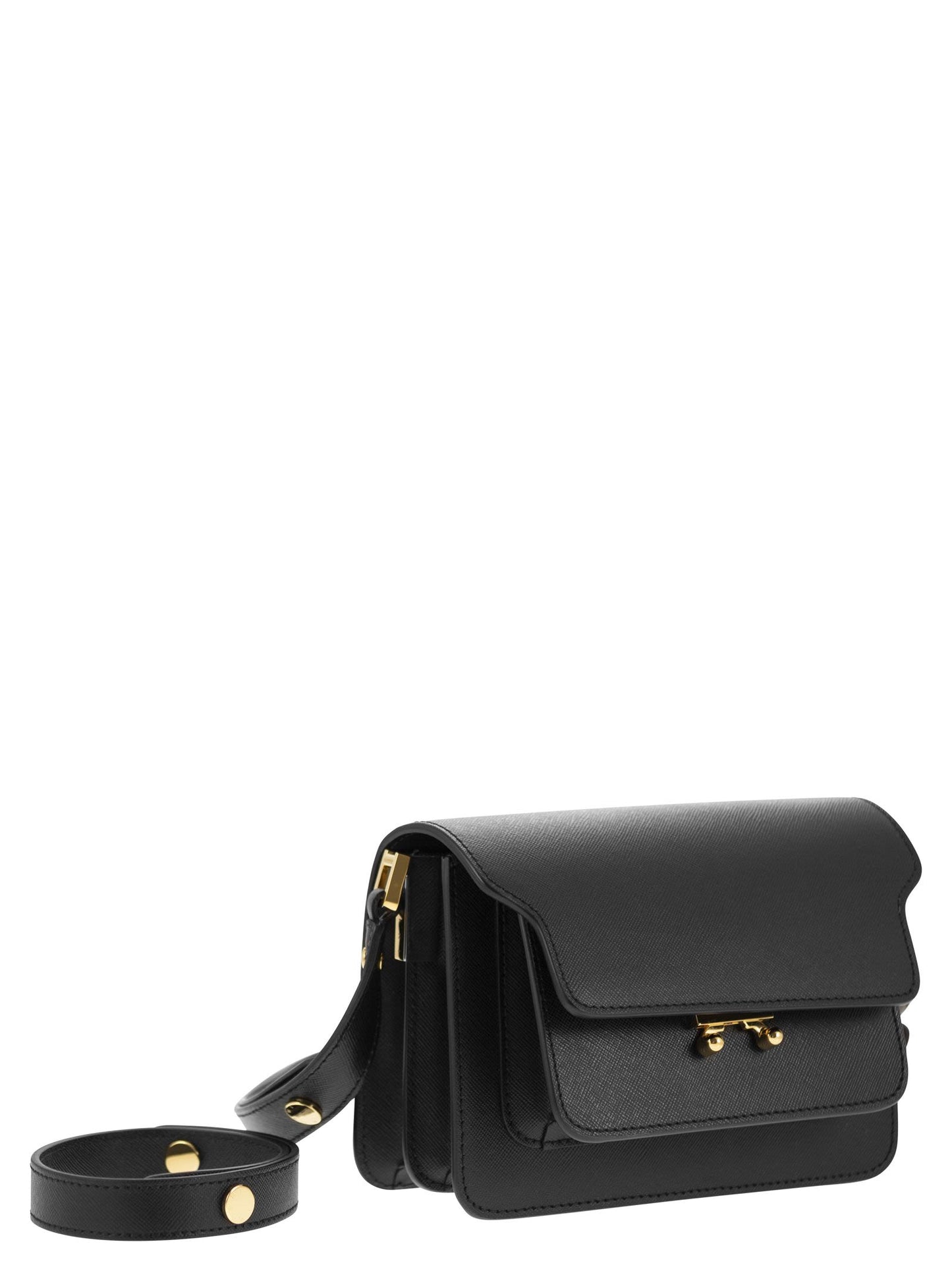 Marni Trunk Mini Bag In Calfskin