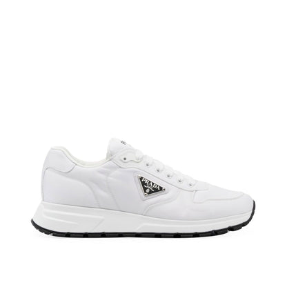 Prada Leather Logo Sneakers