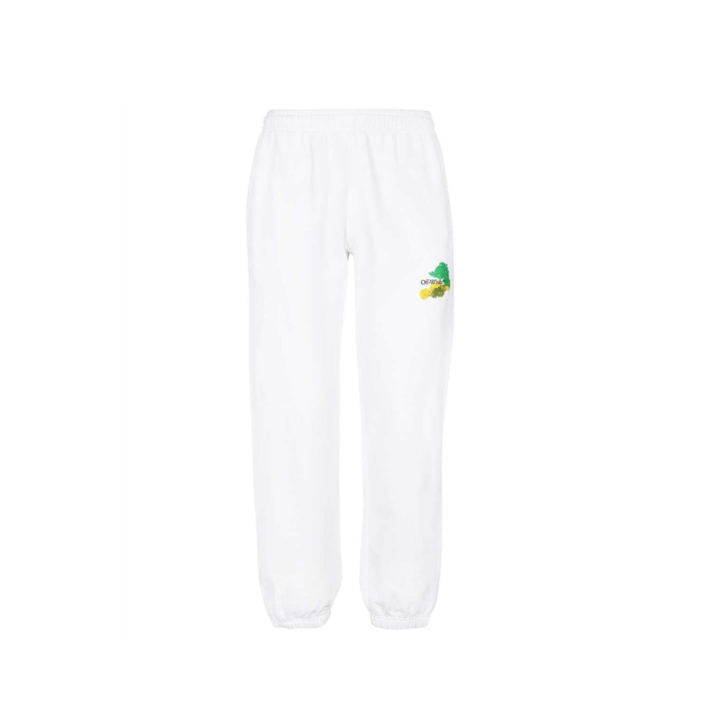 Off White Off White Cotton Logo Sweatpants