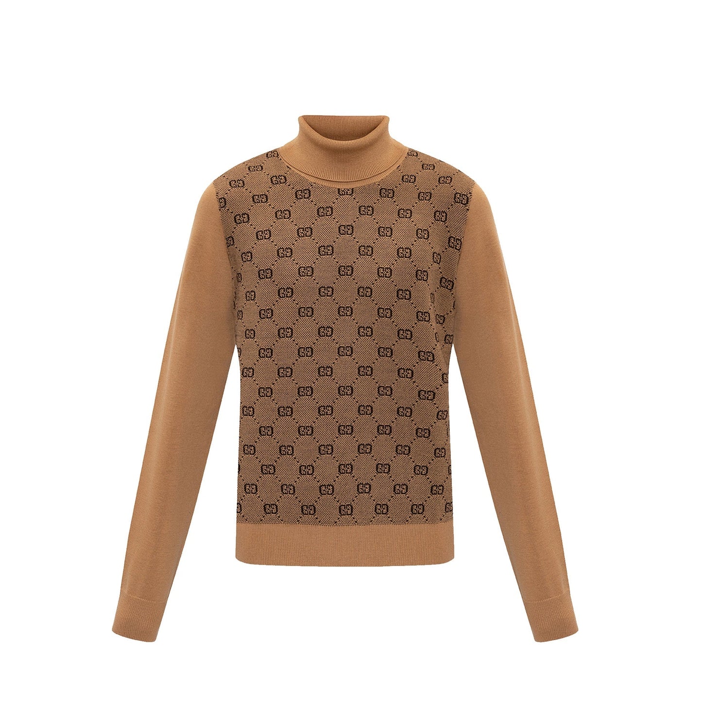 Gucci Jacquard Turtleneck Sweater